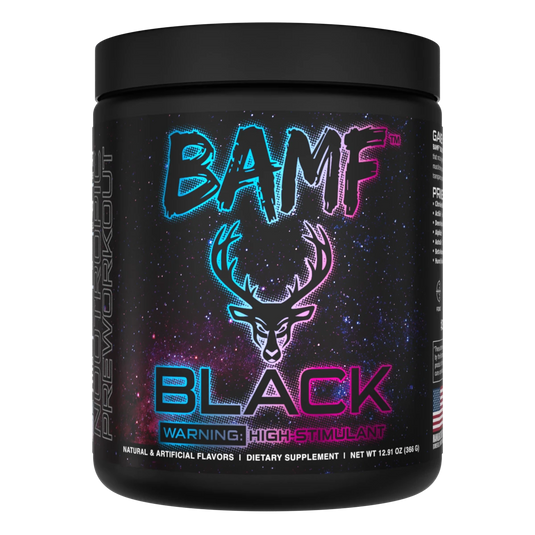 BAMF BLACK - High Stimulant Nootropic Pre-Workout