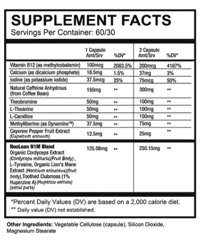 NooLean: Your Dual-Action for Weight Loss and Cognitive Enhancement