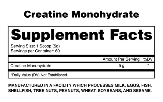 CREATINE MONOHYDRATE by Anabolic Warfare $39.99 from MI Nutrition