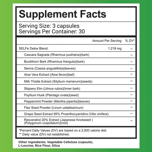 SELFE DETOX by Self Evolve $39.99 from MI Nutrition