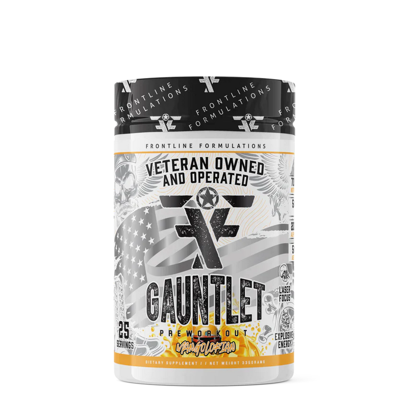 Load image into Gallery viewer, GAUNTLET PRE-WORKOUT by Frontline Formulations $44.99 from MI Nutrition
