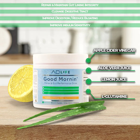 Good Mornin - Detox And Gut Performance Drink by Project AD $39.95 from MI Nutrition