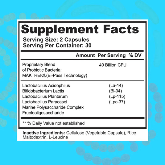 PROBIOTIC 40 by Self Evolve $24.99 from MI Nutrition