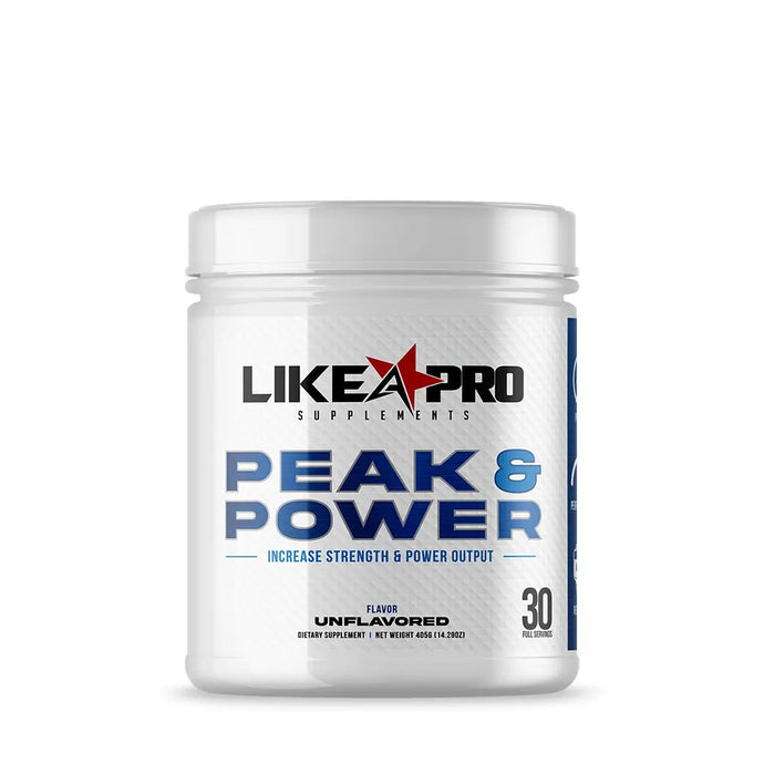 Peak & Power by Like a Pro $49.99 from MI Nutrition