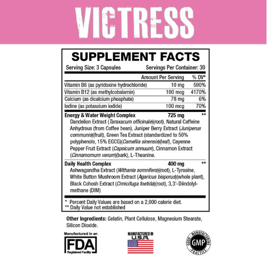 Victress by Sweat Ethic $59.99 from MI Nutrition