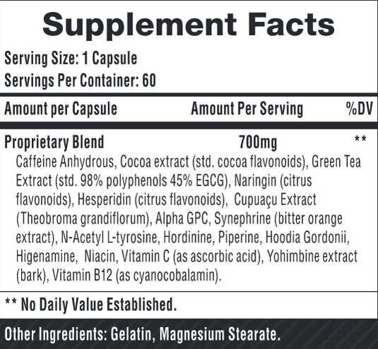 Burnone by NutraOne $49.99 from MI Nutrition