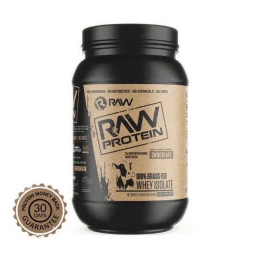RAW Whey Isolate Protein Powder by Raw $49.99 from MI Nutrition