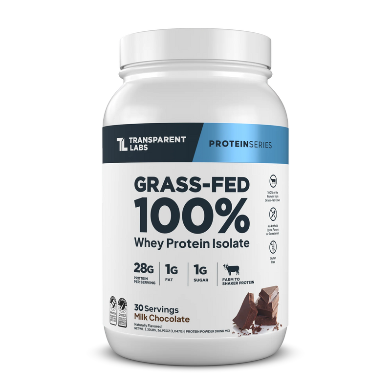 Load image into Gallery viewer, Transparent Labs Grass-Fed Whey Protein Isolate
