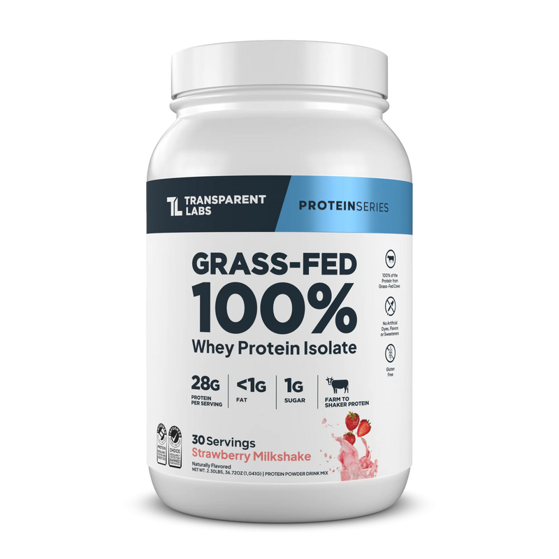 Load image into Gallery viewer, Transparent Labs Grass-Fed Whey Protein Isolate

