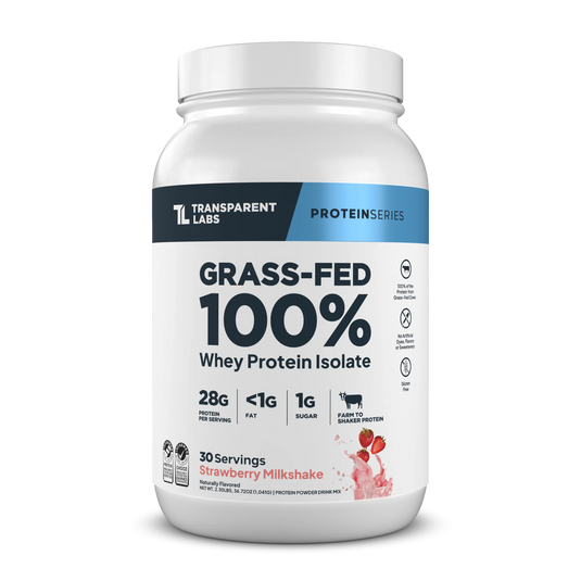 Transparent Labs Grass-Fed Whey Protein Isolate