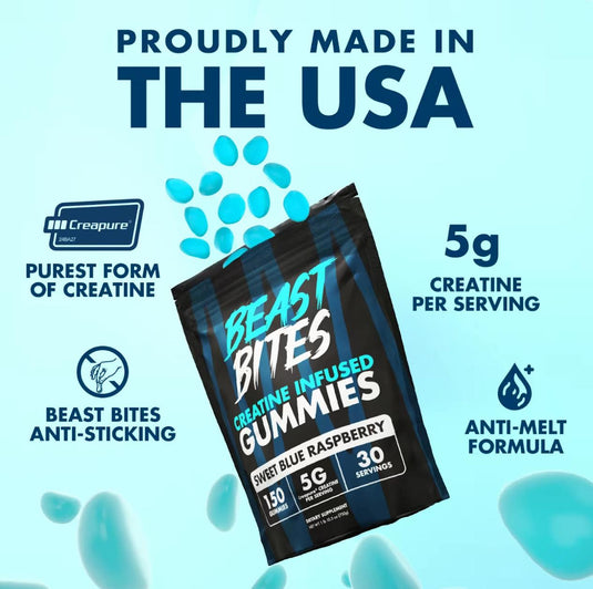 BEAST BITES CREATINE INFUSED GUMMIES