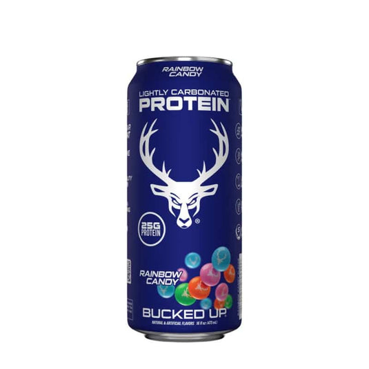 Bucked UP Lightly Carbonated Protein Soda – High Protein, Zero Sugar