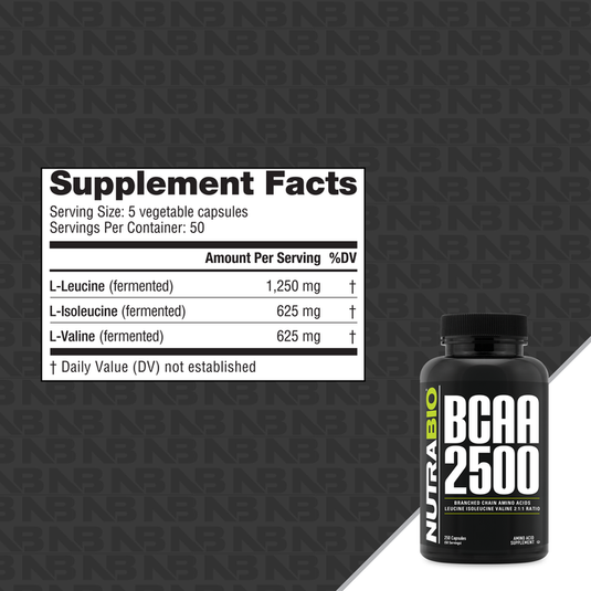 NUTRABIO BCAA 2500