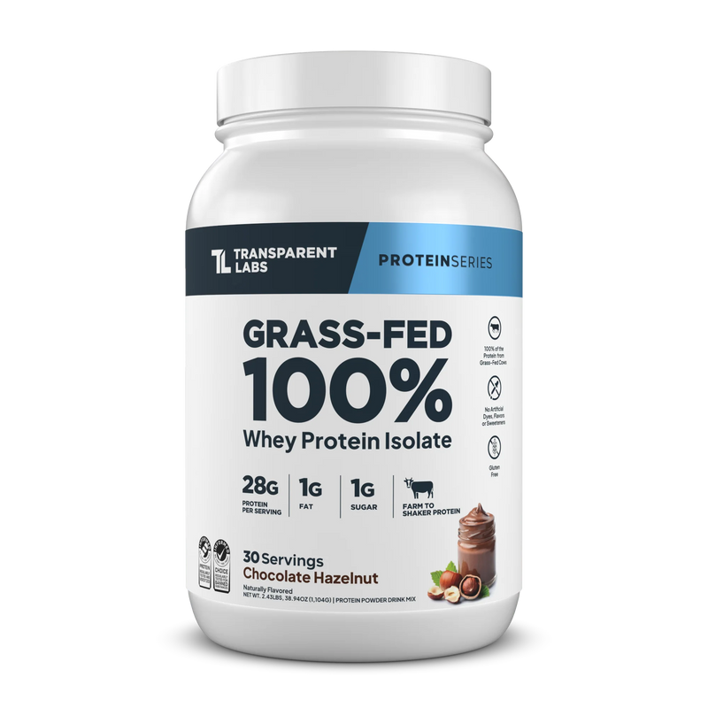 Load image into Gallery viewer, Transparent Labs Grass-Fed Whey Protein Isolate
