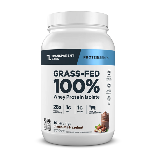 Transparent Labs Grass-Fed Whey Protein Isolate