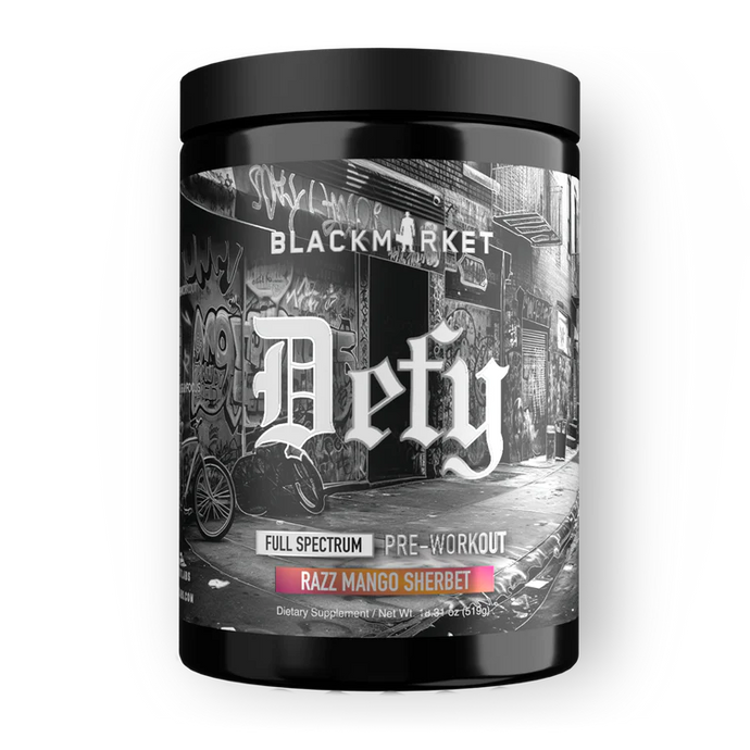 DEFY | CLINICALLY DOSED HIGH STIMULATING PRE-WORKOUT