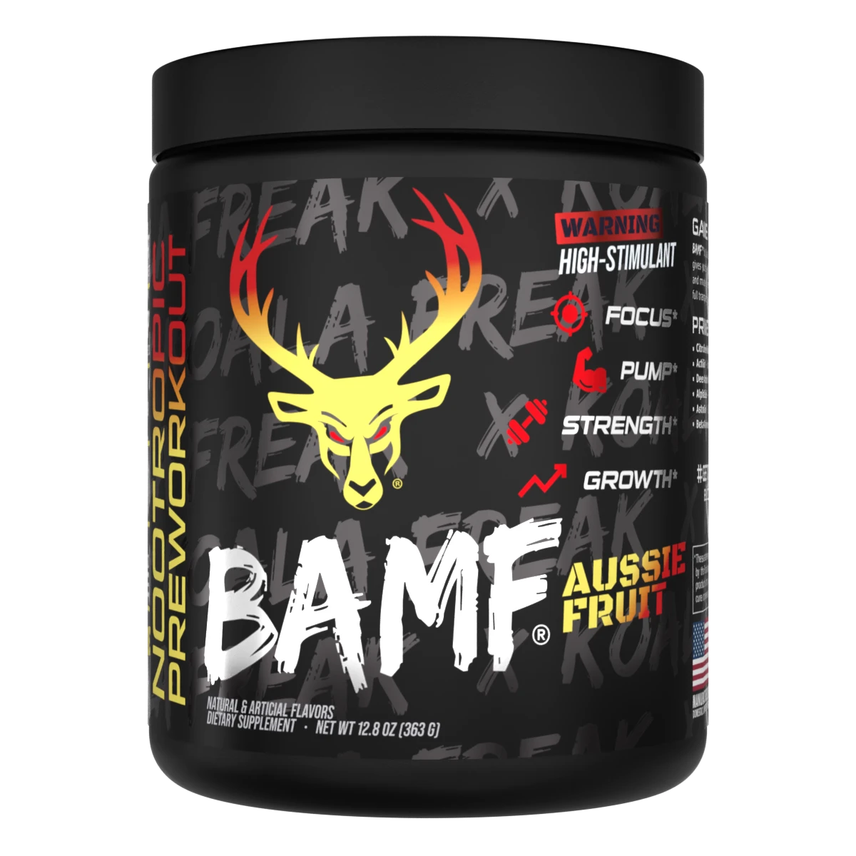 Bucked Up | BAMF | High Stimulant Pre-Workout Bucked Up from MI Nutrition