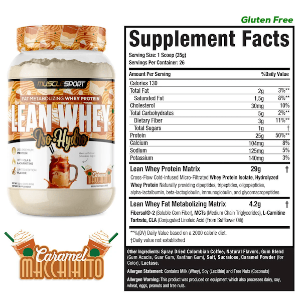 Load image into Gallery viewer, MuscleSport Lean Whey Iso-Hydro Protein
