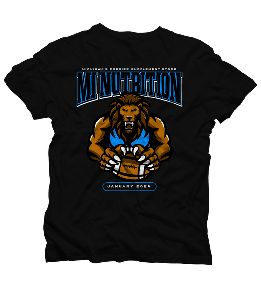 **PRE ORDER** 2024 January Limited edition T-shirt Detroit Lions by MI Nutrition $24.99 from MI Nutrition