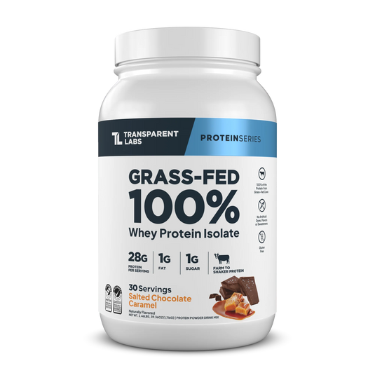 Transparent Labs Grass-Fed Whey Protein Isolate