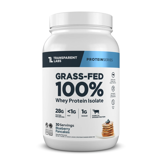Transparent Labs Grass-Fed Whey Protein Isolate