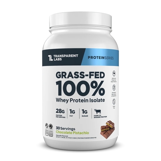 Transparent Labs Grass-Fed Whey Protein Isolate