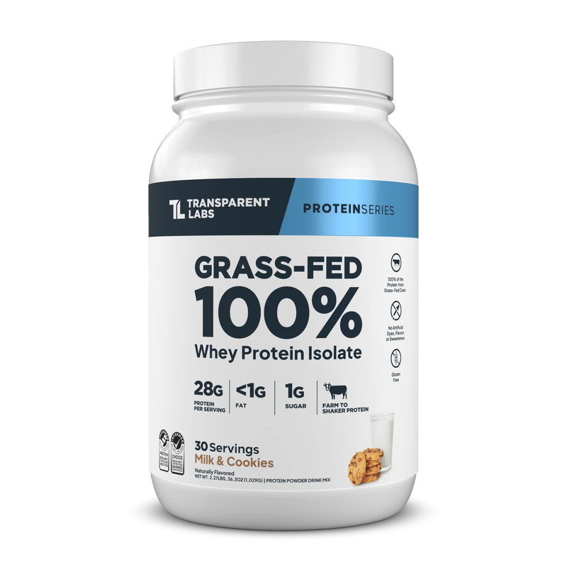 Load image into Gallery viewer, Transparent Labs Grass-Fed Whey Protein Isolate

