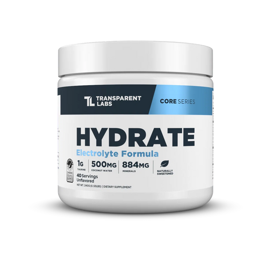 Hydrate Transparent labs 40 serv
