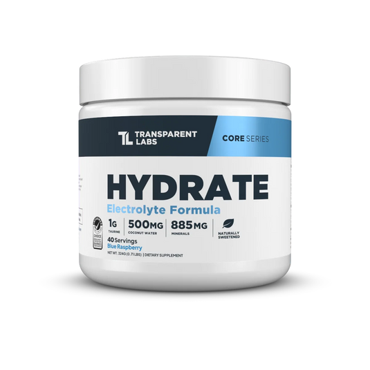 Hydrate Transparent labs 40 serv