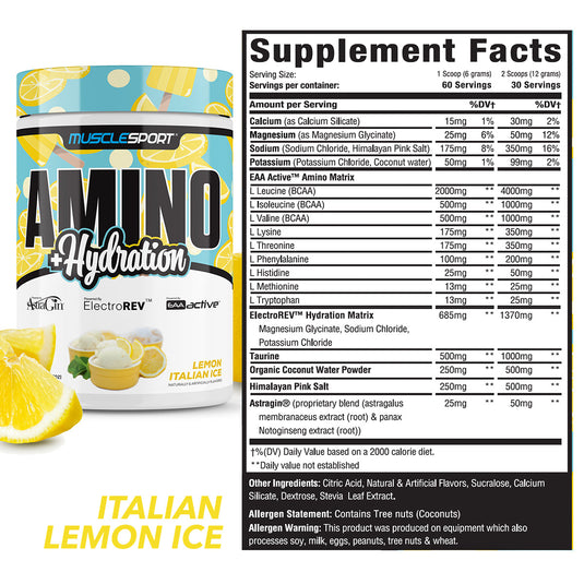 Amino   +   Hydration™