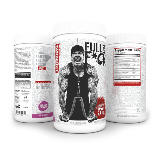 FULL AS F*CK NITRIC OXIDE BOOSTER: LEGENDARY SERIES