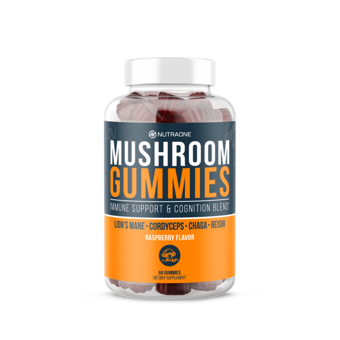 Mushroom Gummies by NutraOne $27.99 from MI Nutrition