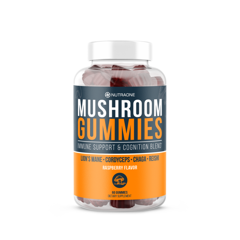 Load image into Gallery viewer, Mushroom Gummies by NutraOne $27.99 from MI Nutrition
