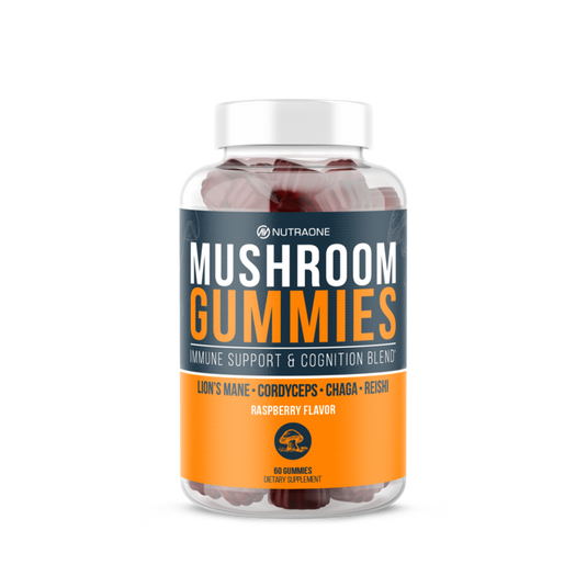 Mushroom Gummies by NutraOne $27.99 from MI Nutrition