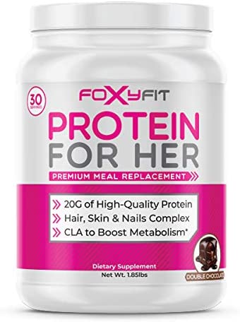 Protein for Her by FoxyFit $39.99 from MI Nutrition