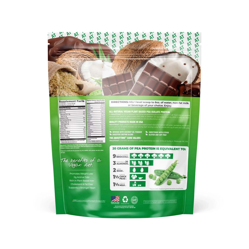 Load image into Gallery viewer, Abouttime Vegan Protein by abouttime $39.99 from MI Nutrition
