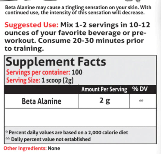 BETA ALANINE by Frontline Formulations $22.99 from MI Nutrition