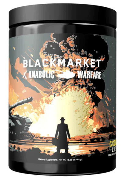 Load image into Gallery viewer, Blackmarket X Anabolic Warfare | CODE L.I.T by Anabolic Warfare $54.99 from MI Nutrition
