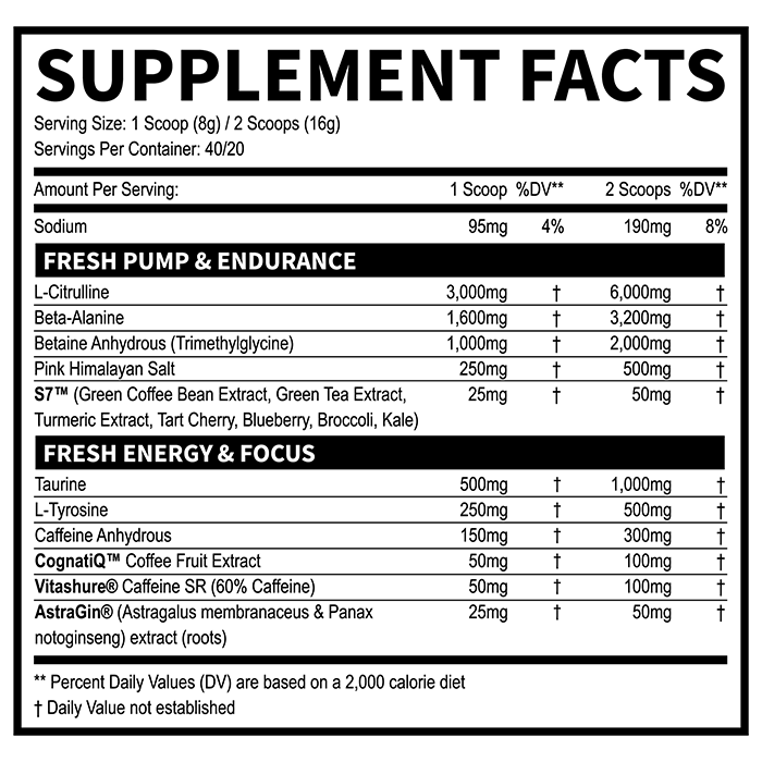 Load image into Gallery viewer, FRESH™ Pre -Workout by Fresh Supps $44.99 from MI Nutrition
