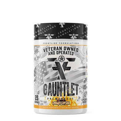 GAUNTLET PRE-WORKOUT by Frontline Formulations $44.99 from MI Nutrition