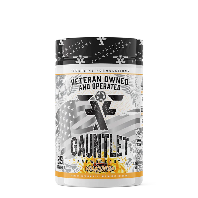 GAUNTLET PRE-WORKOUT by Frontline Formulations $44.99 from MI Nutrition