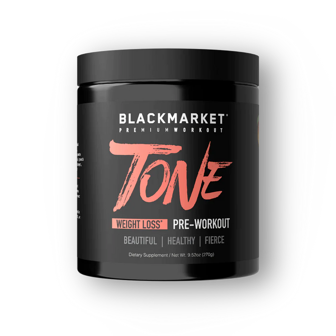 Tone - Weightloss Pre-Workout by Blackmarket $49.99 from MI Nutrition