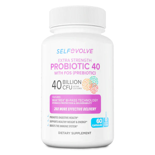 PROBIOTIC 40 by Self Evolve $24.99 from MI Nutrition