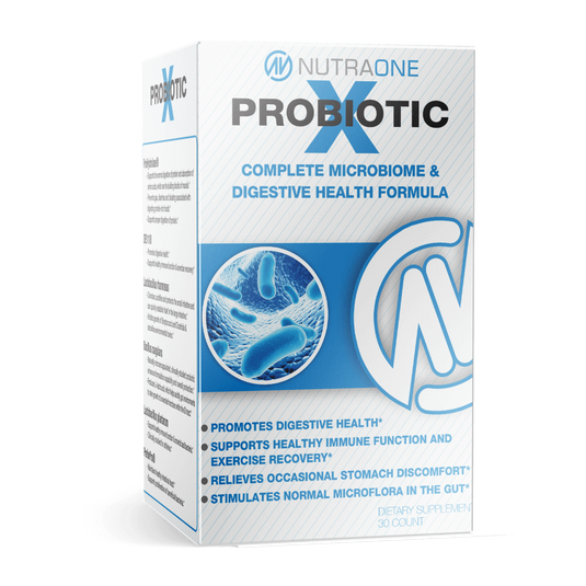 Probiotic X by NutraOne $29.99 from MI Nutrition