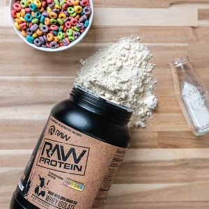 RAW Whey Isolate Protein Powder by Raw $49.99 from MI Nutrition