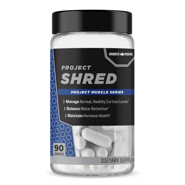 Project Shred by Anabolic Warfare $47.99 from MI Nutrition