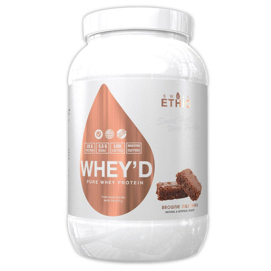 WHEY'D PURE WHEY PROTEIN by Sweat Ethic $49.99 from MI Nutrition