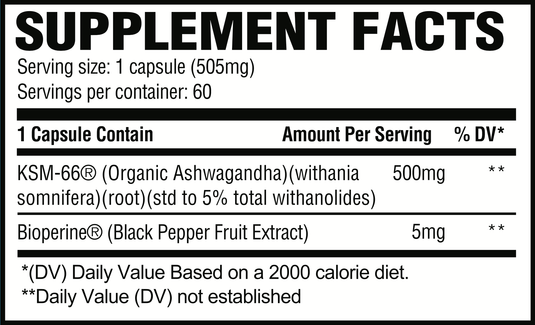 ASHWAGANDHA by Revive $24.99 from MI Nutrition