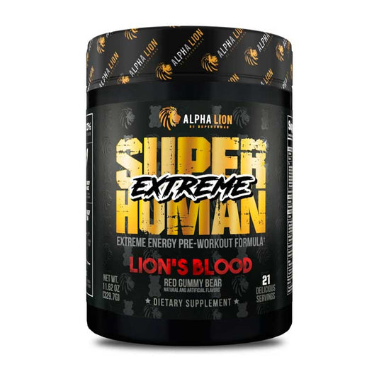 Superhuman Extreme Pre-Workout by Alpha Lion $42.99 from MI Nutrition